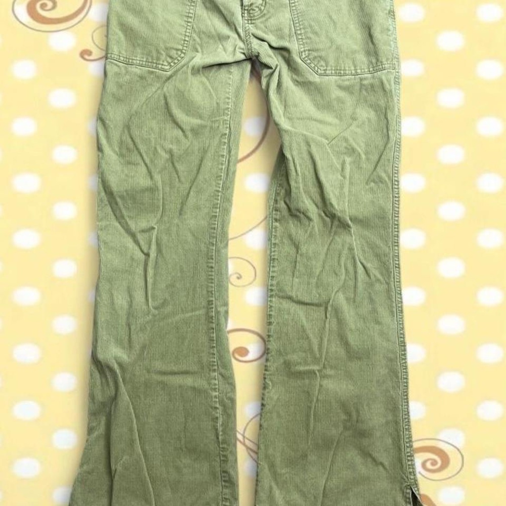 Super cute tan Hollister suede wideleg jeans